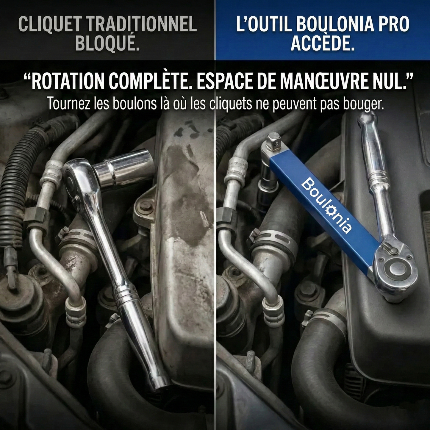 PRO - Clé à rallonge déportée